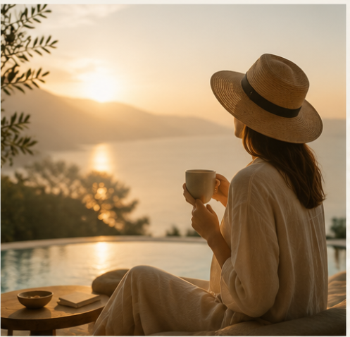 A quiet morning experience